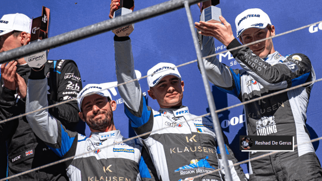 Reshad de Gerus sur le podium