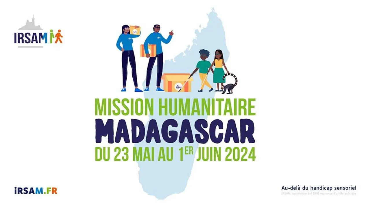 madagascar irsam opération humanitaire non-voyant