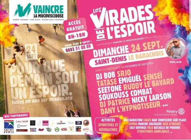 Les virade de l'espoir contre la mucoviscidose