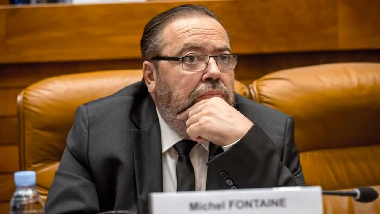 Michel Fontaine Michel Fontaine, maire de Saint-Pierre