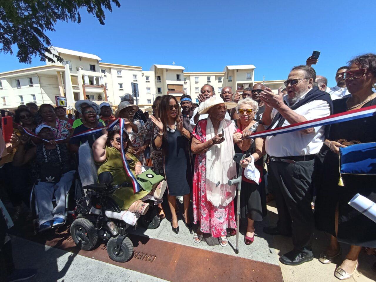 La placette de Basse Terre inaugurée