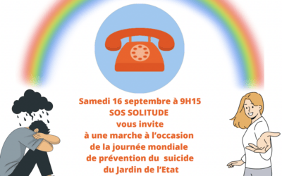 Une marche pour la journée de prévention du suicide ce samedi à Saint-Denis