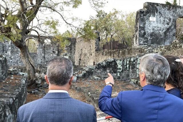 Villèle : le Département présente le futur musée de l’Habitation et de l’Esclavage au ministre des outre-mer