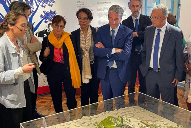 Villèle : le Département présente le futur musée de l’Habitation et de l’Esclavage au ministre des outre-mer