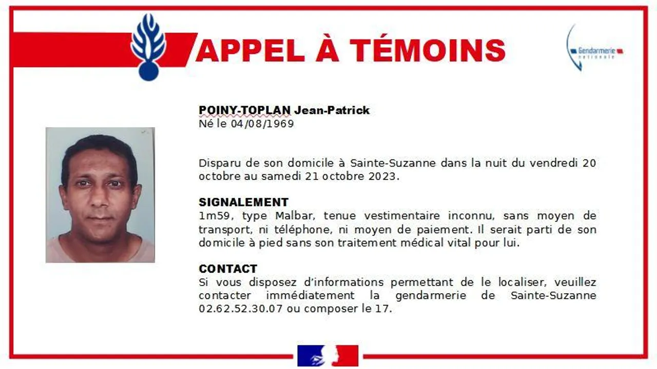 appel à témoin disparition