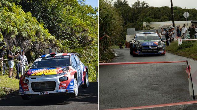 Rehane Gany et Farouck Moullan en pleine course