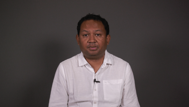 Toavina Ralambomahay, conseiller municipal d'opposition à Tananarive