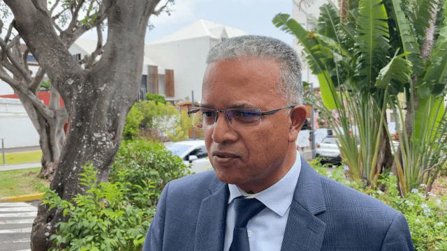 Le président du Département de La Réunion, Cyrille Melchior