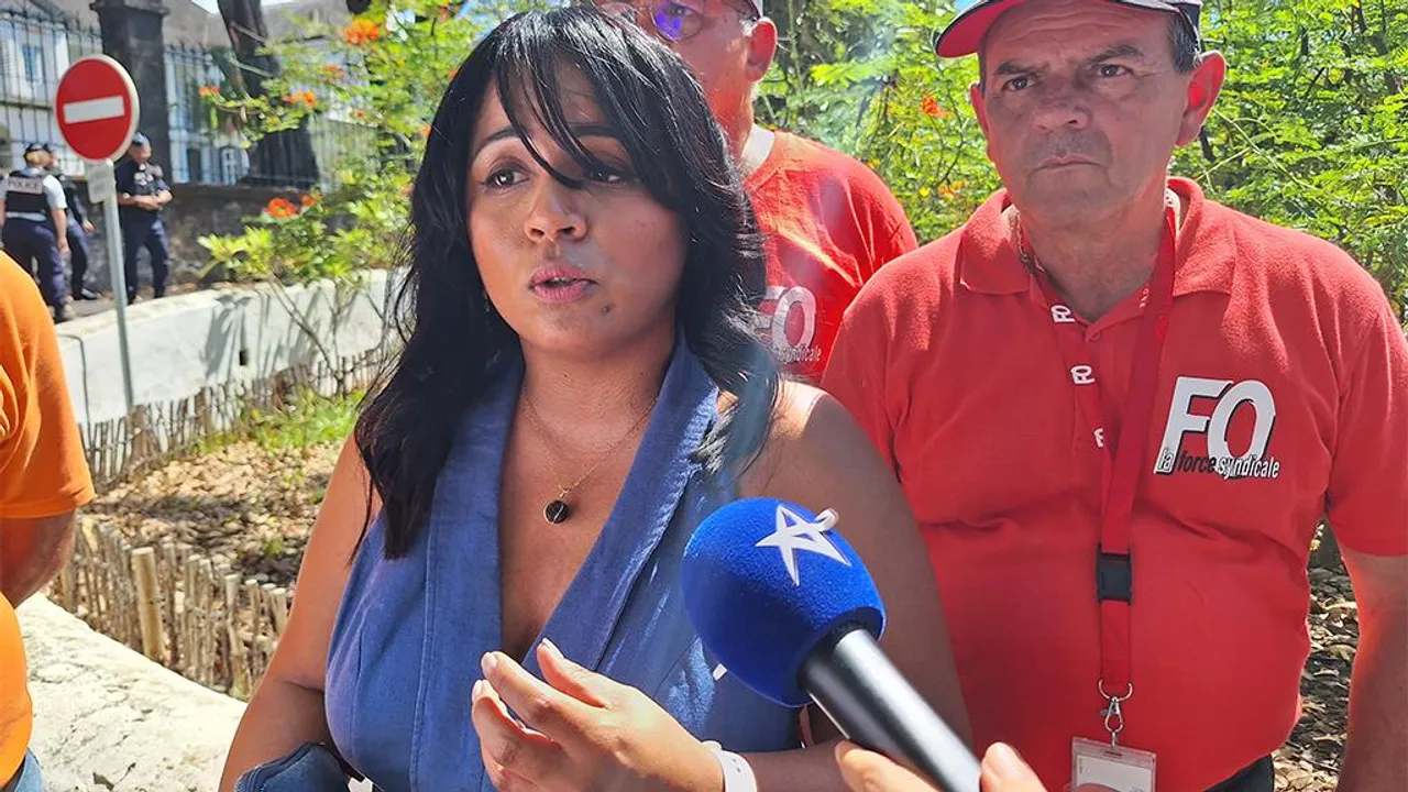 Audrey Bélim grève CHU