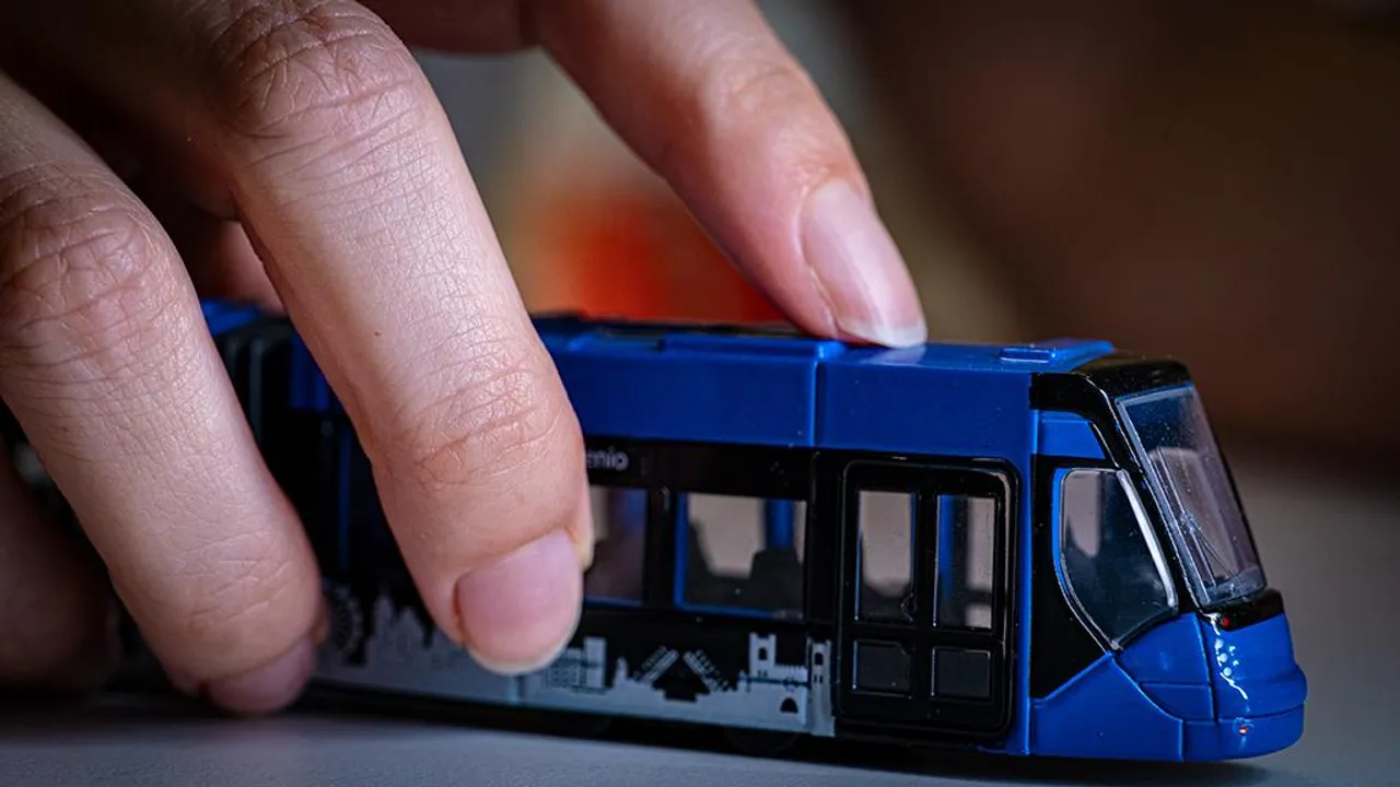 Images d'un petit tramway