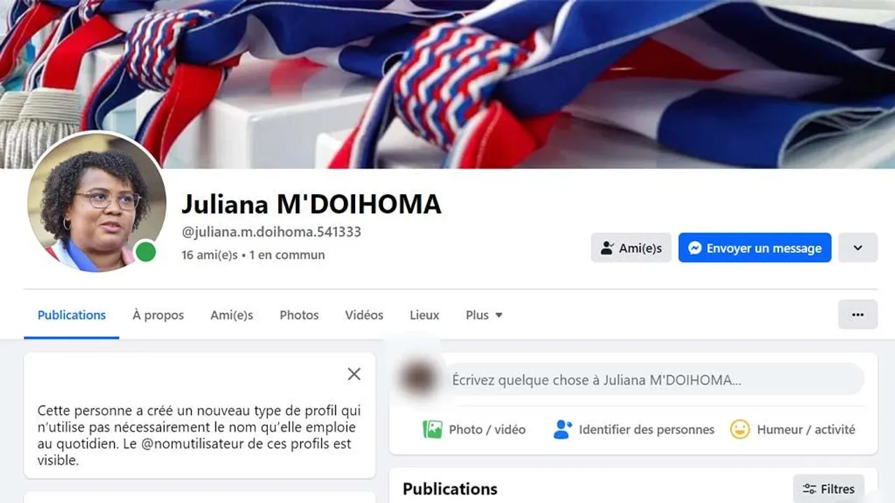 arnaque faceboook juliana M'Doihoma