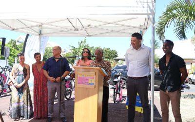 Inauguration des stations Vélos Libre-Service de L’Etang-Salé