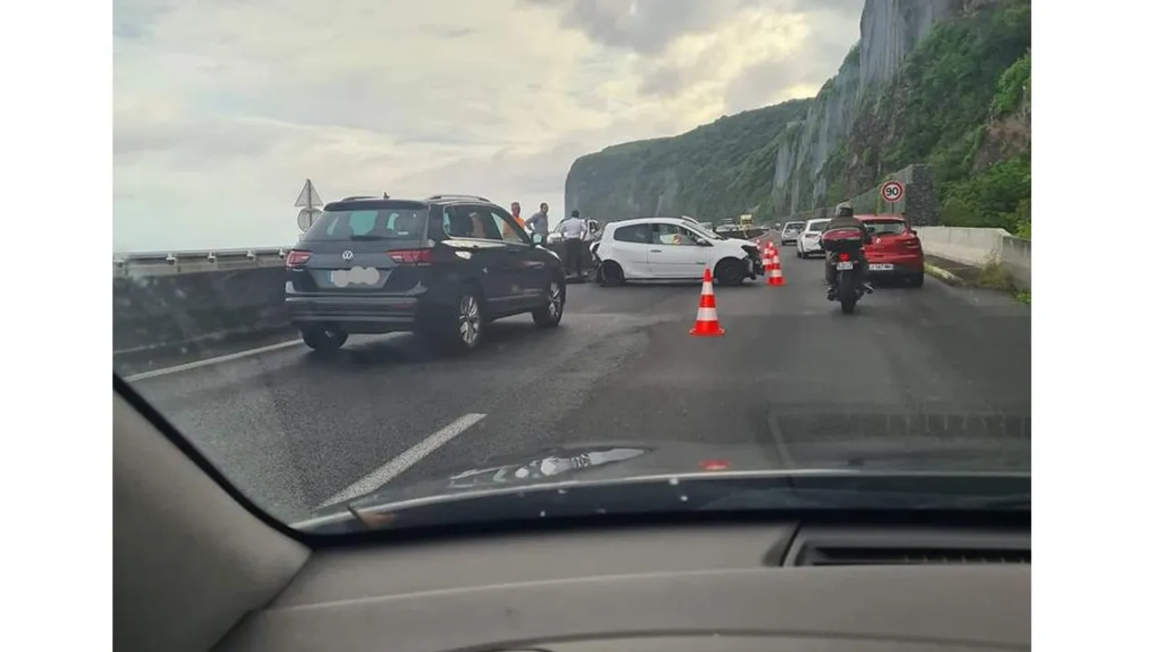 Accident route du littoral