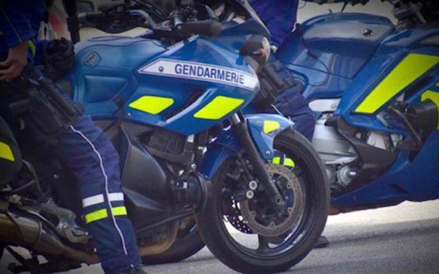 La brigade motorisée lors de contôles routiers