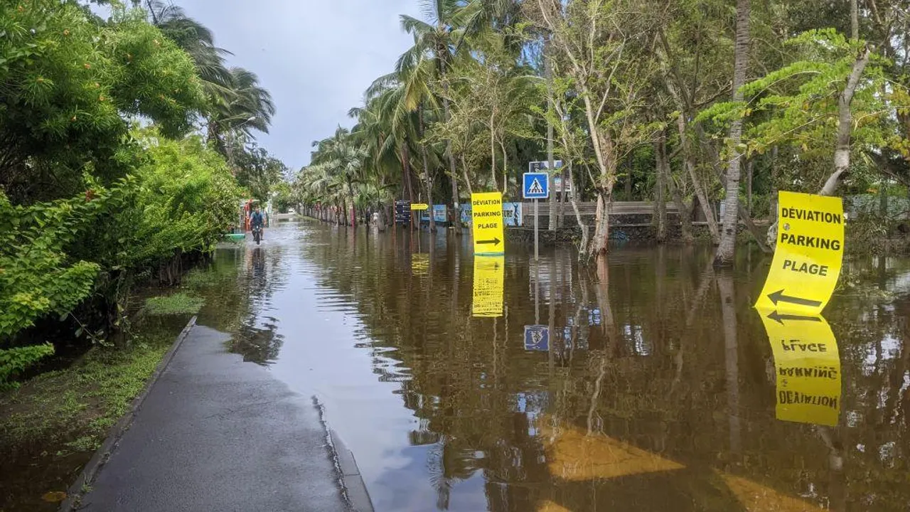 inondation etang salé