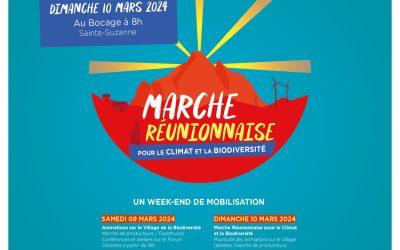 Marche Réunionnaise pour le Climat et la Biodiversité 2024 : rendez-vous le 10 mars !