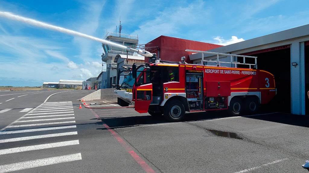 Le service minimum sécurité incendie n'est pas assuré ce mercredi à l'aéroport de Pierrefonds.