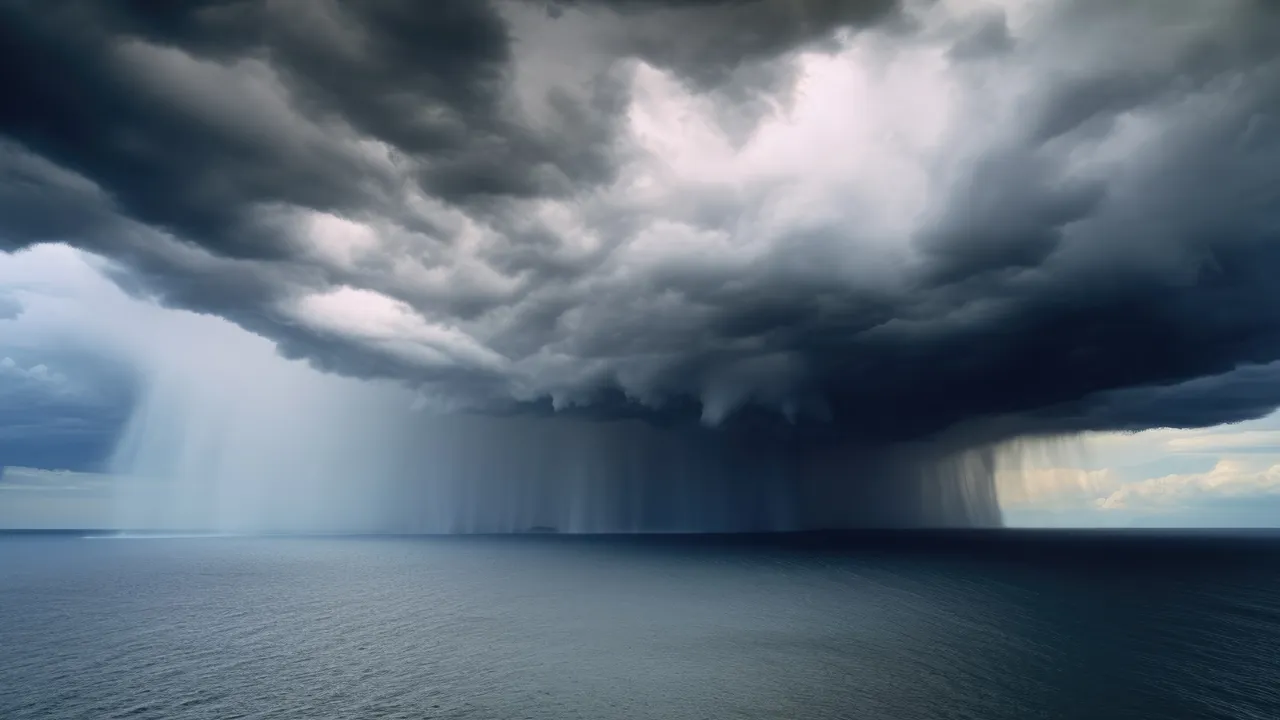 rideau de pluie