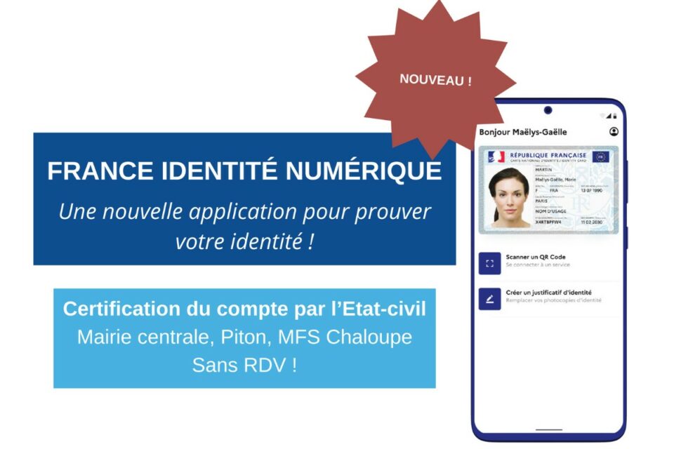 France Identité Numérique : certification de compte en Mairie !