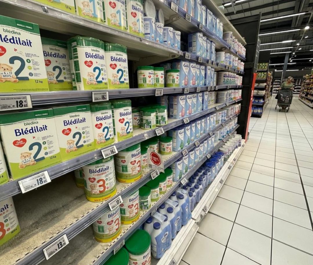 L'alimentation adaptée à bébé représente un coût