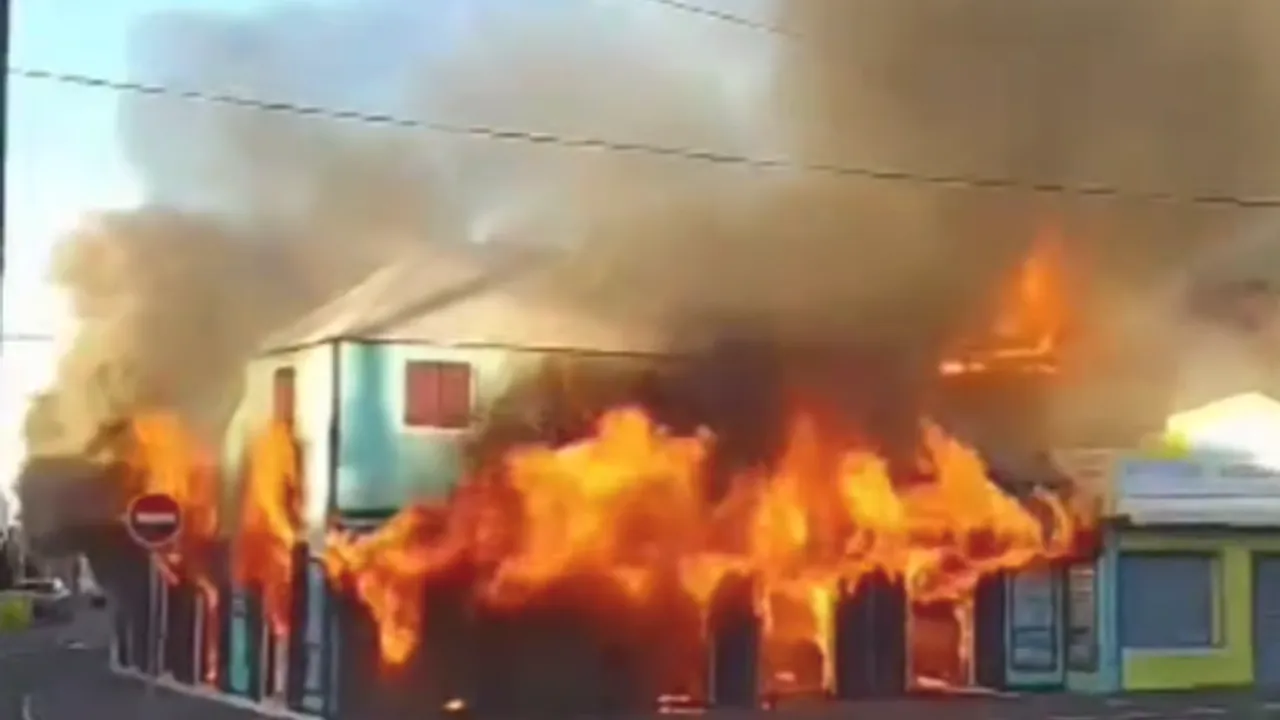 chez loulou incendie