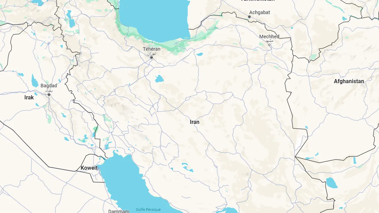 carte Iran