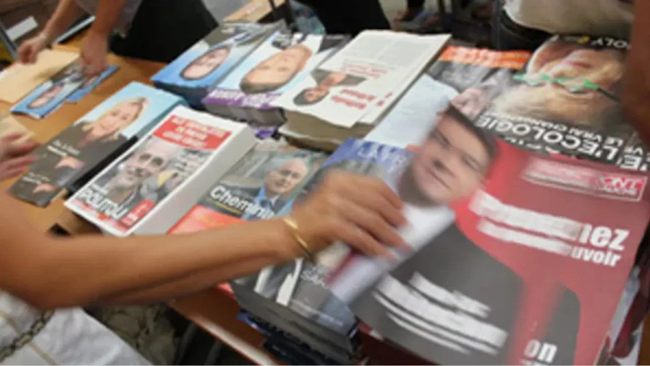 mise sous pli propagande électorale