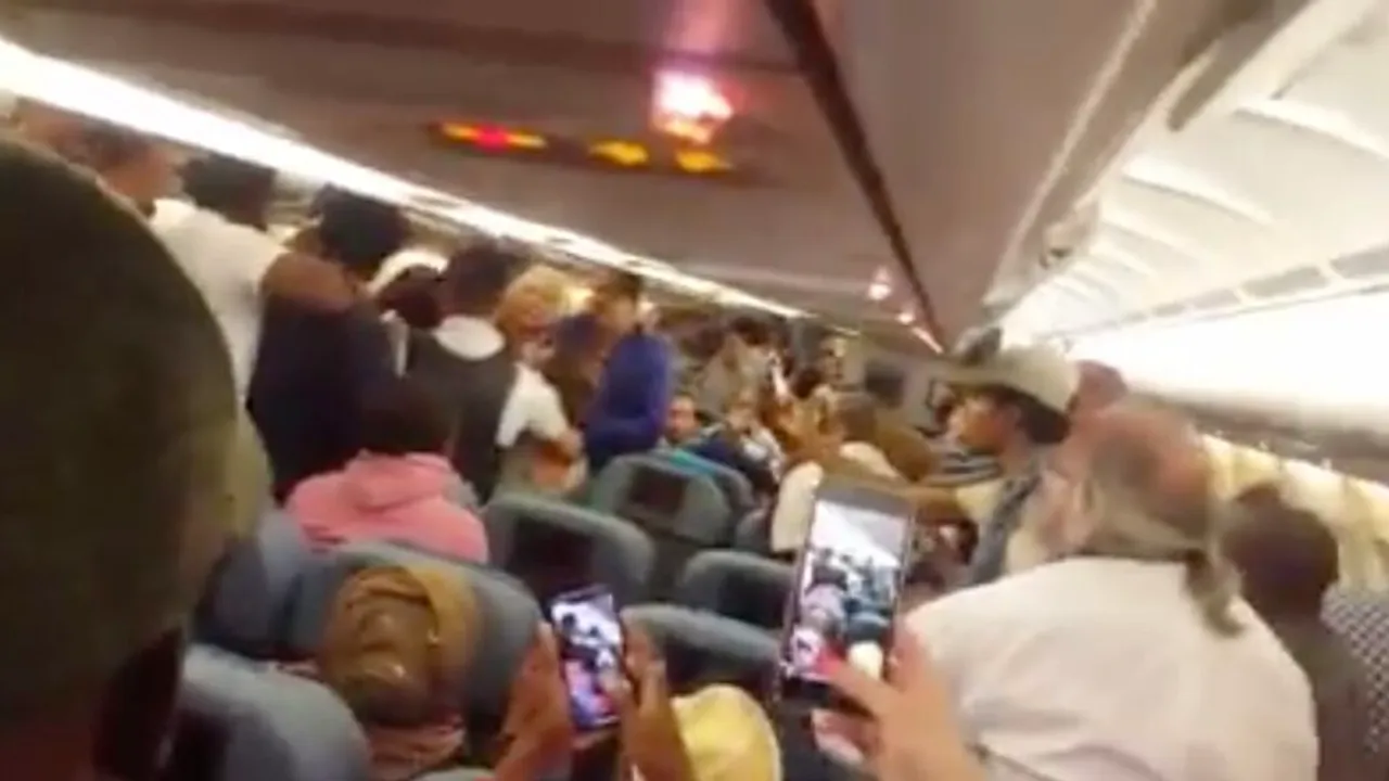 passagers -avion - Police