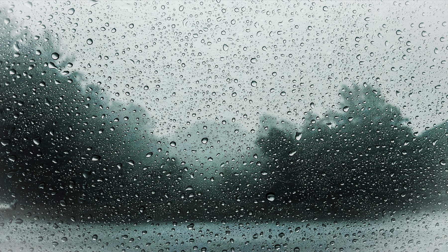 Pluie dans les hauts