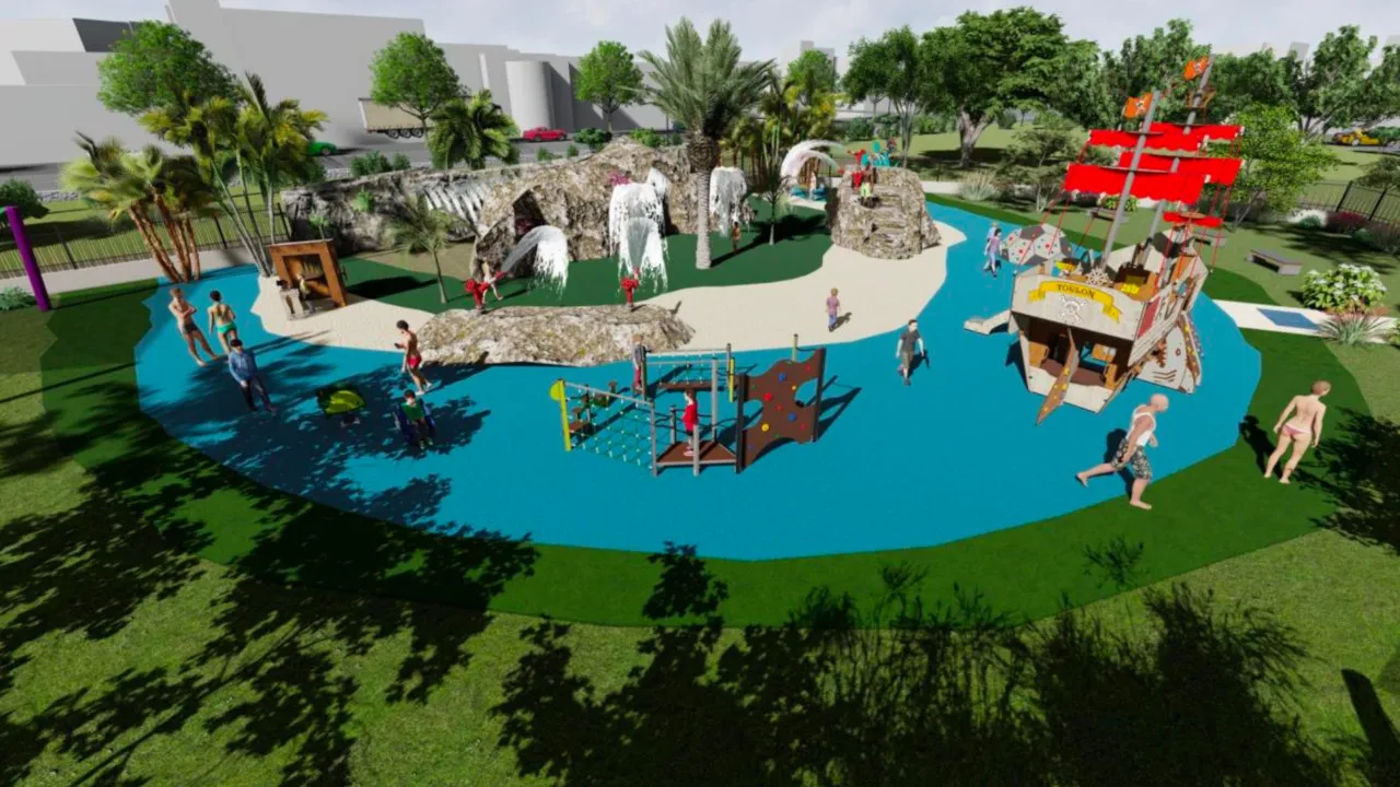 jeux d'eau st-denis 3d