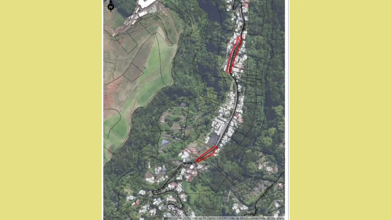 travaux route sainte marie 2