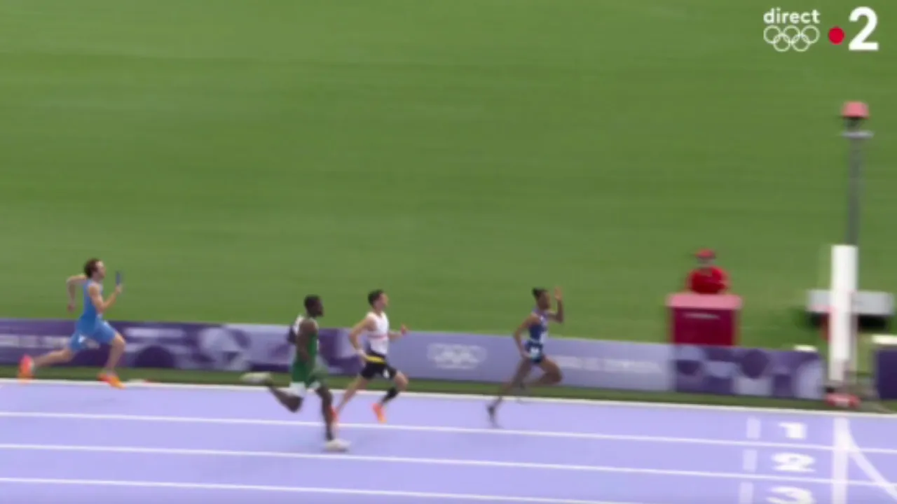 course 4x400 fabrisio saidy