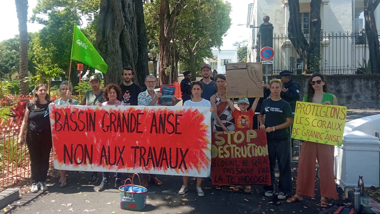 Les travaux du bassin de Grand Anse inquiètent