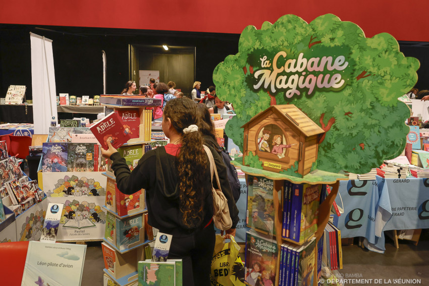 Salon du livre de jeunesse de l’Océan Indien : Le Département