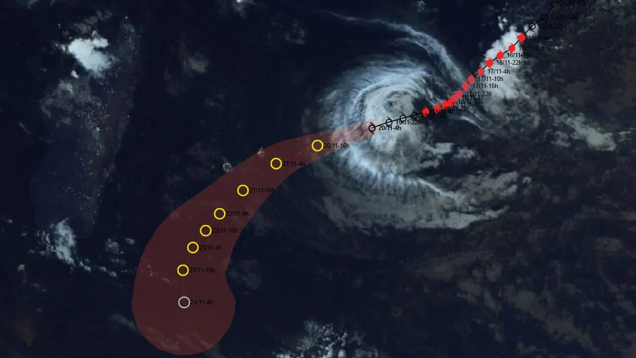 Bheki devrait circuler au sud de La Réunion