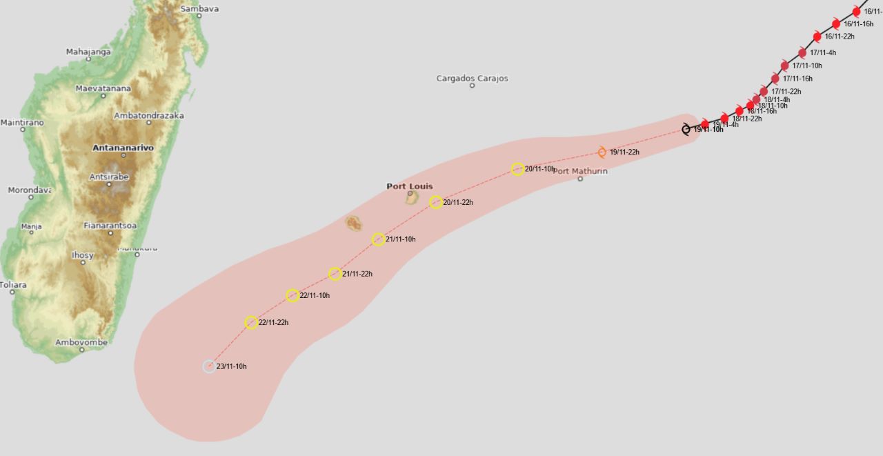 Forte tempête Bheki