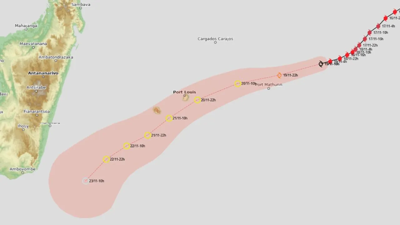Forte tempête Bheki