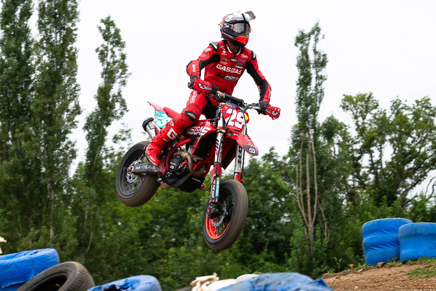 Les pilotes locaux à l'affiche du Supermotard 2024