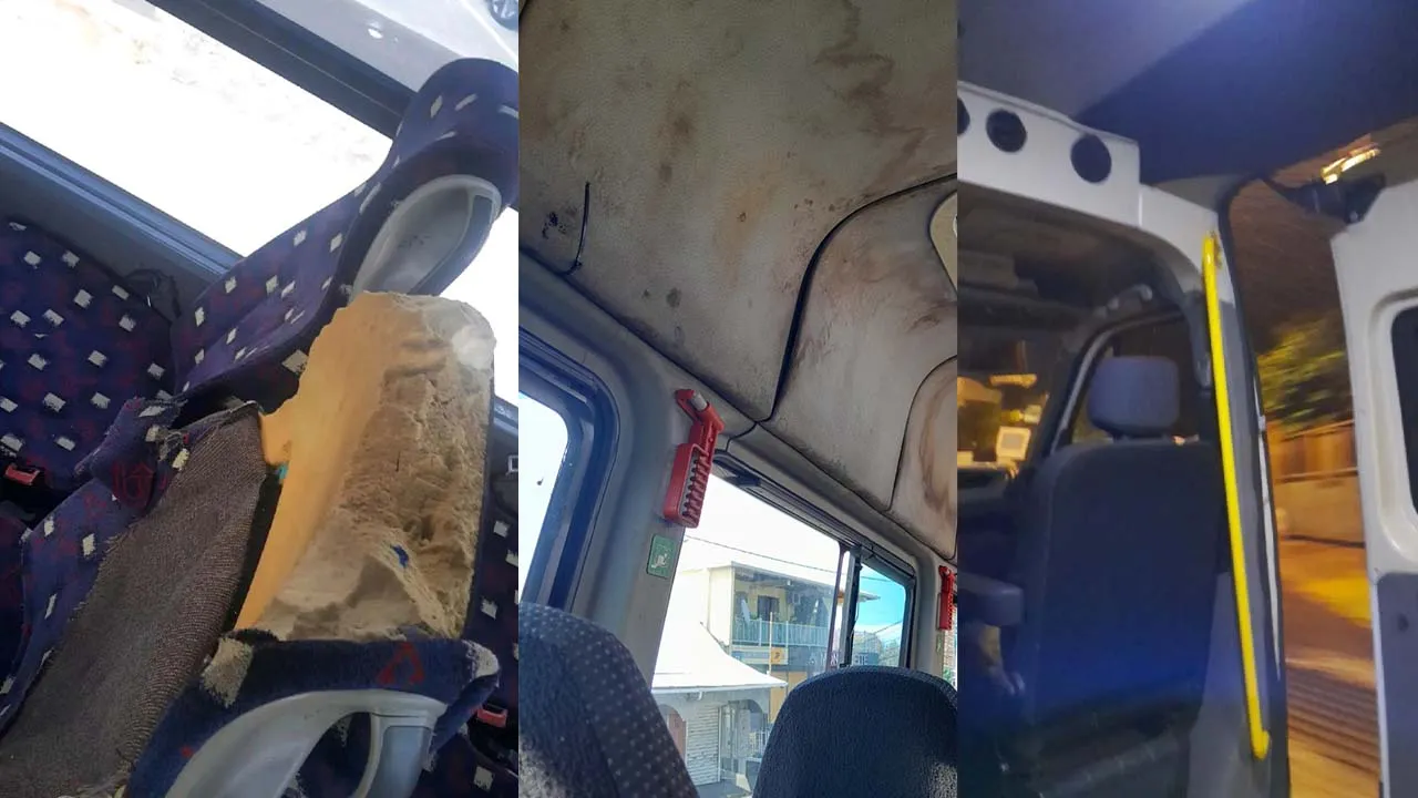 bus CARSUD Un usager dénonce l'état de vétusté des bus CARSUD