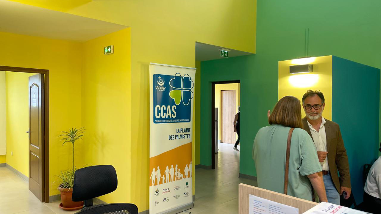 Inauguration CCAS plaine des palmistes