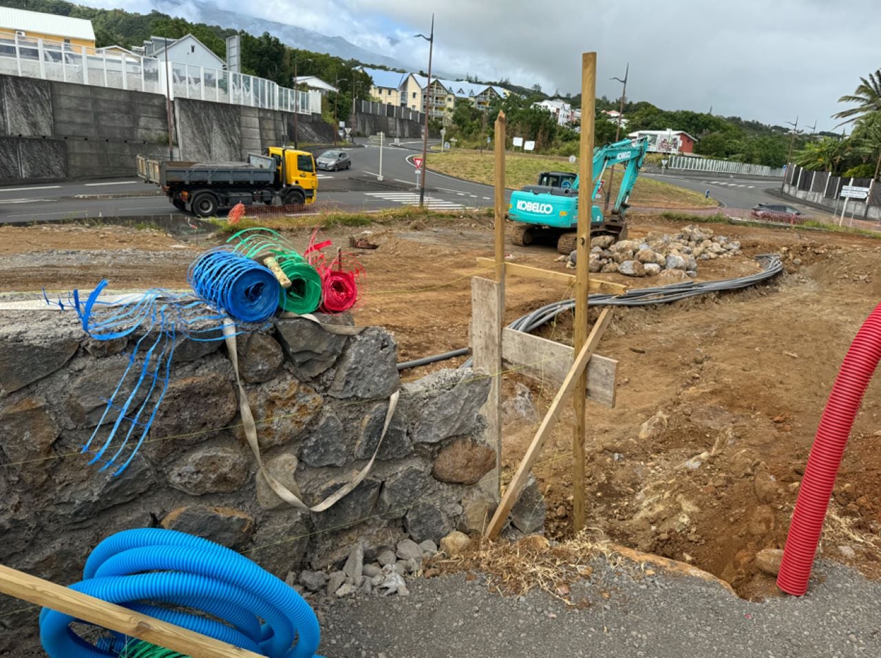 L'AOT délivrée, les travaux ont rapidement commencé