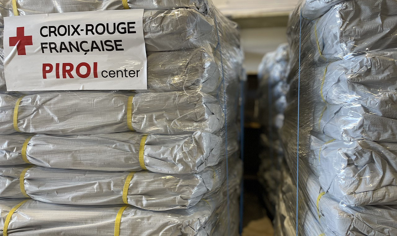 Piroi envoi denrées cyclone chido