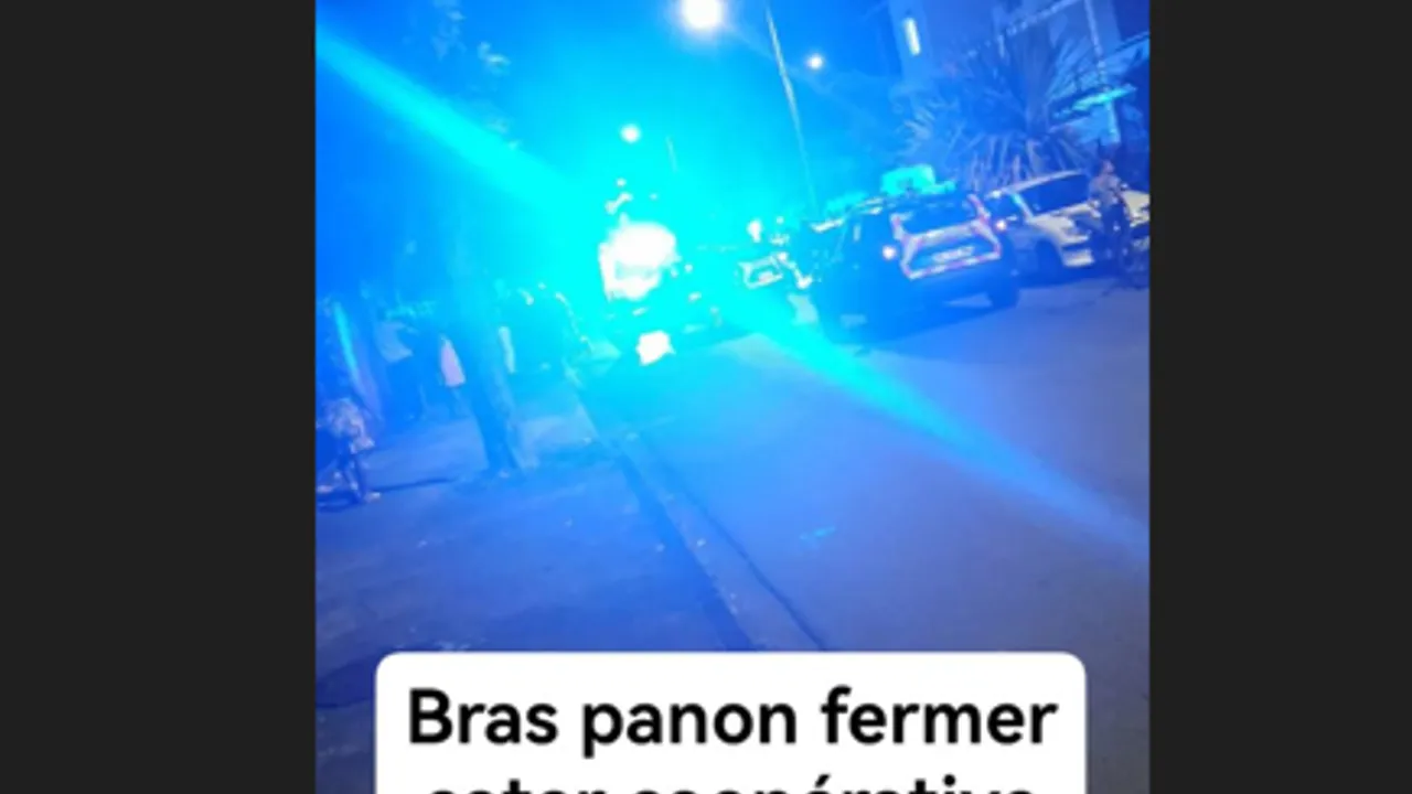 Incident à Bras Panon GIGN