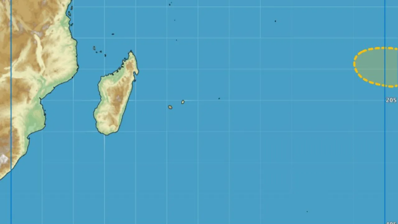risque risque modéré arrivée tempête dans le bassin océan Indien