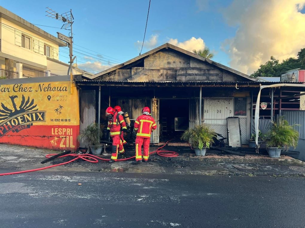 Incendie à la boutique Nehoua