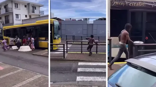 Bus caillassé saint-denis