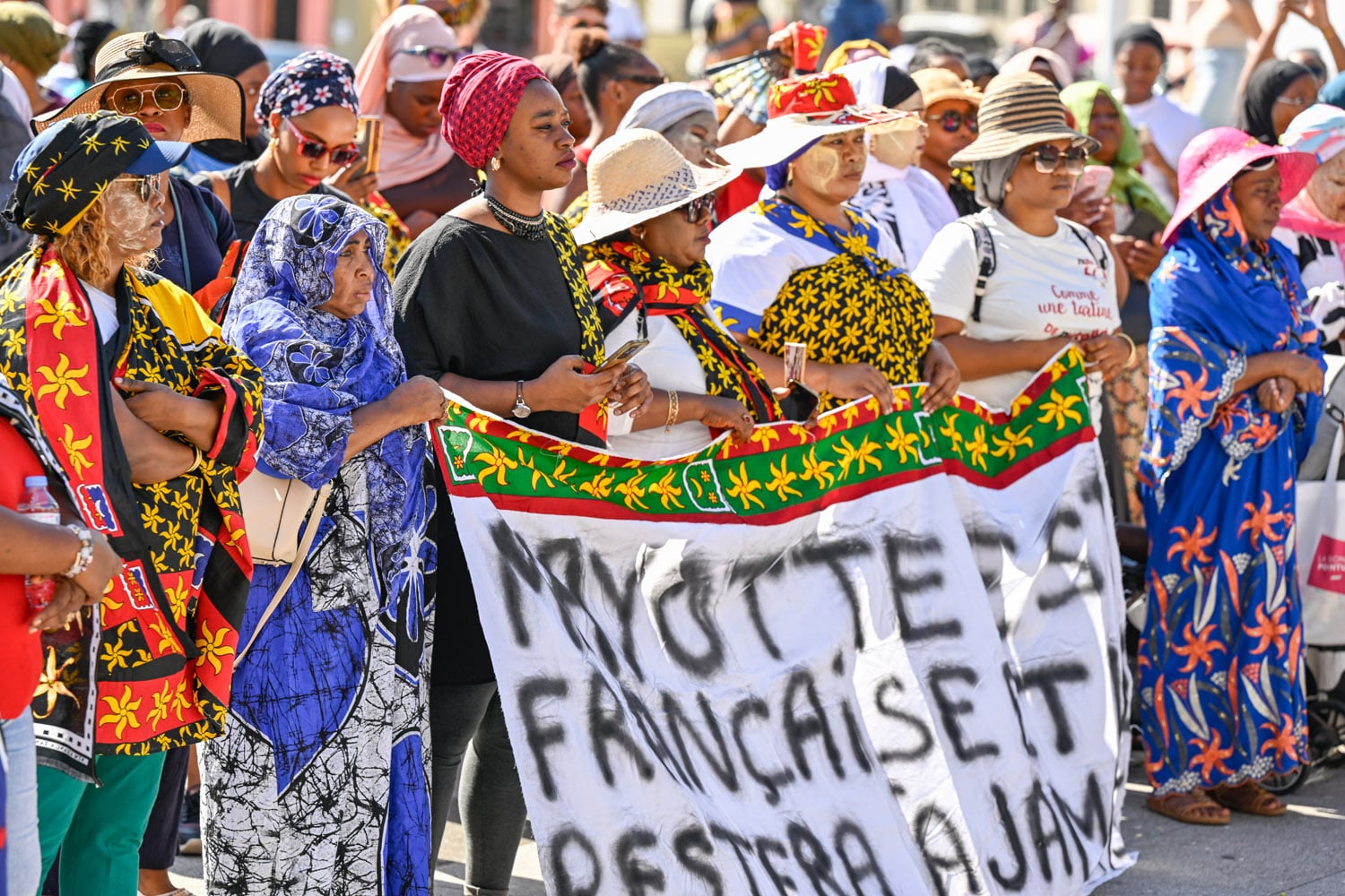 Marche en soutien Mayotte