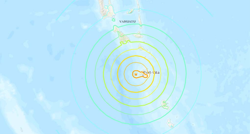 Séisme Vanuatu