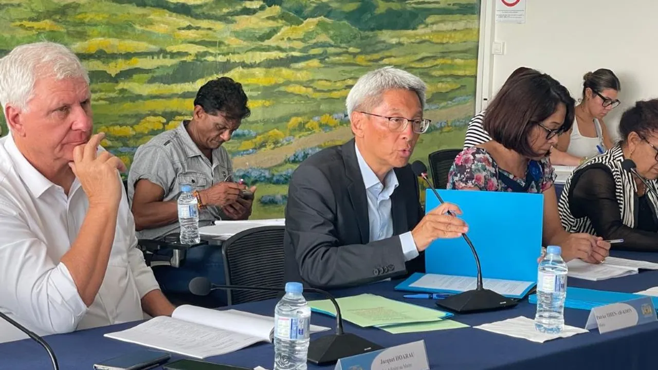 Patrice Thien Ah Koon Conseil municipal patrice Thien Ah Koon