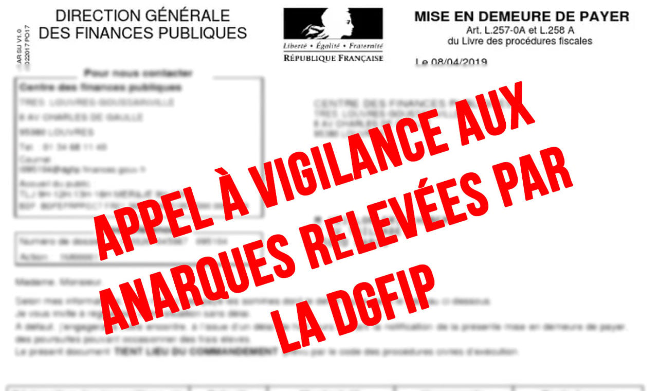 Arnaque aux impôts